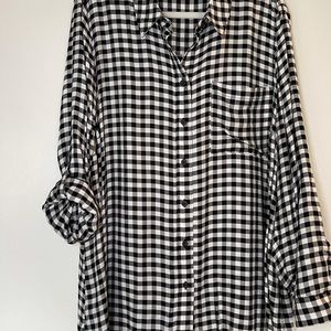 Lane Bryant Plaid Shirt Size 22/24